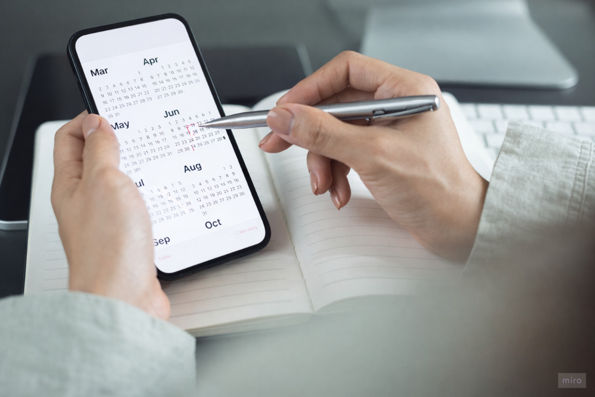 Agenda planning techniciens terrain sur mobile